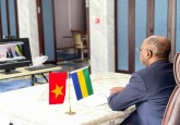 Gabon-Vietname: Séance de travail en Visioconférence avec le Vice-Ministre des Affaires Étrangères||Ambassade du Gabon en Chine